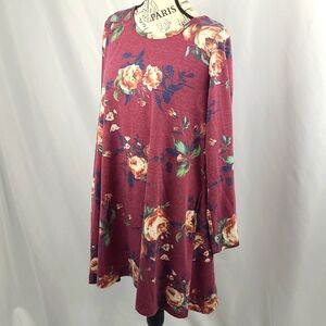 {Cherish} Floral Dress pockets